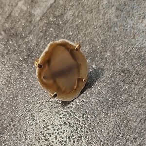 Elegant Gold-Tone Ring Adjustable